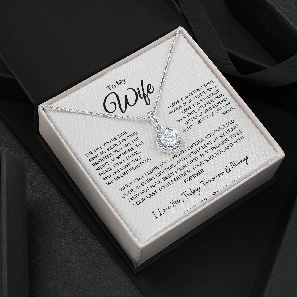 To My Wife | Eternal Hope – Forever Love Necklace