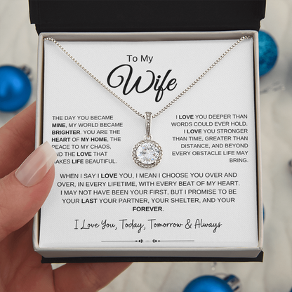 To My Wife | Eternal Hope – Forever Love Necklace