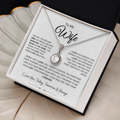 To My Wife | Eternal Hope – Forever Love Necklace