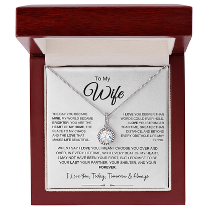 To My Wife | Eternal Hope – Forever Love Necklace
