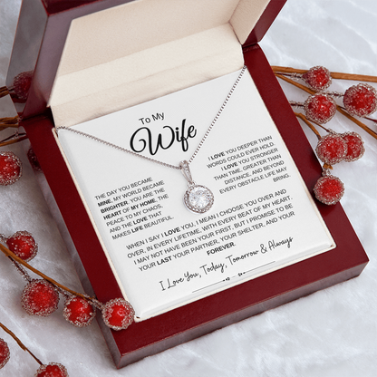 To My Wife | Eternal Hope – Forever Love Necklace