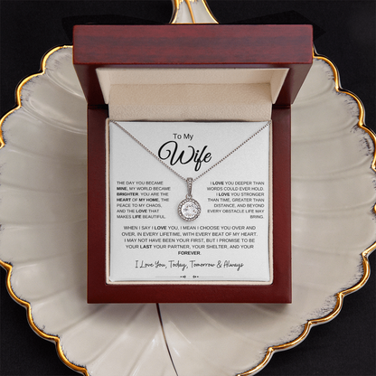To My Wife | Eternal Hope – Forever Love Necklace